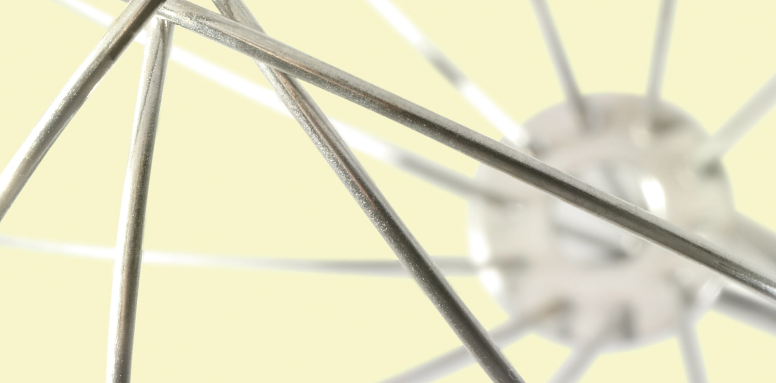 A close-up of a whisk.