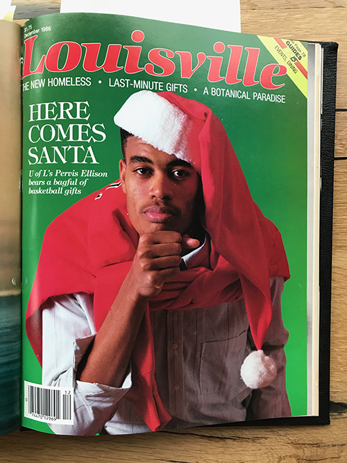 Louisville Magazine December 1986 cover