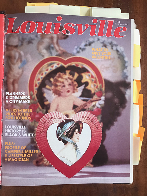 Louisville Magazine February 1982 cover