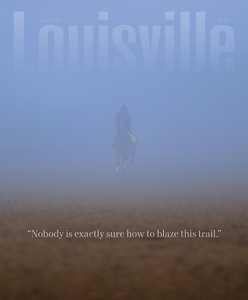 Louisville Magazine's April 2020 cover