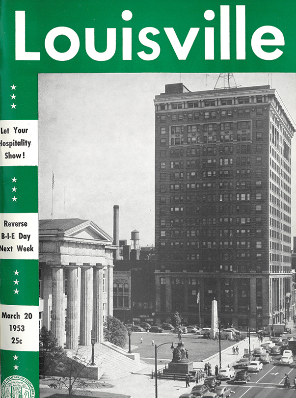 Louisville Magazine's March 1953 cover